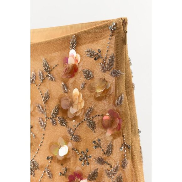 ZARA BEADED SEQUIN LIMITED EDITION SHORTS - Picture 5 of 5